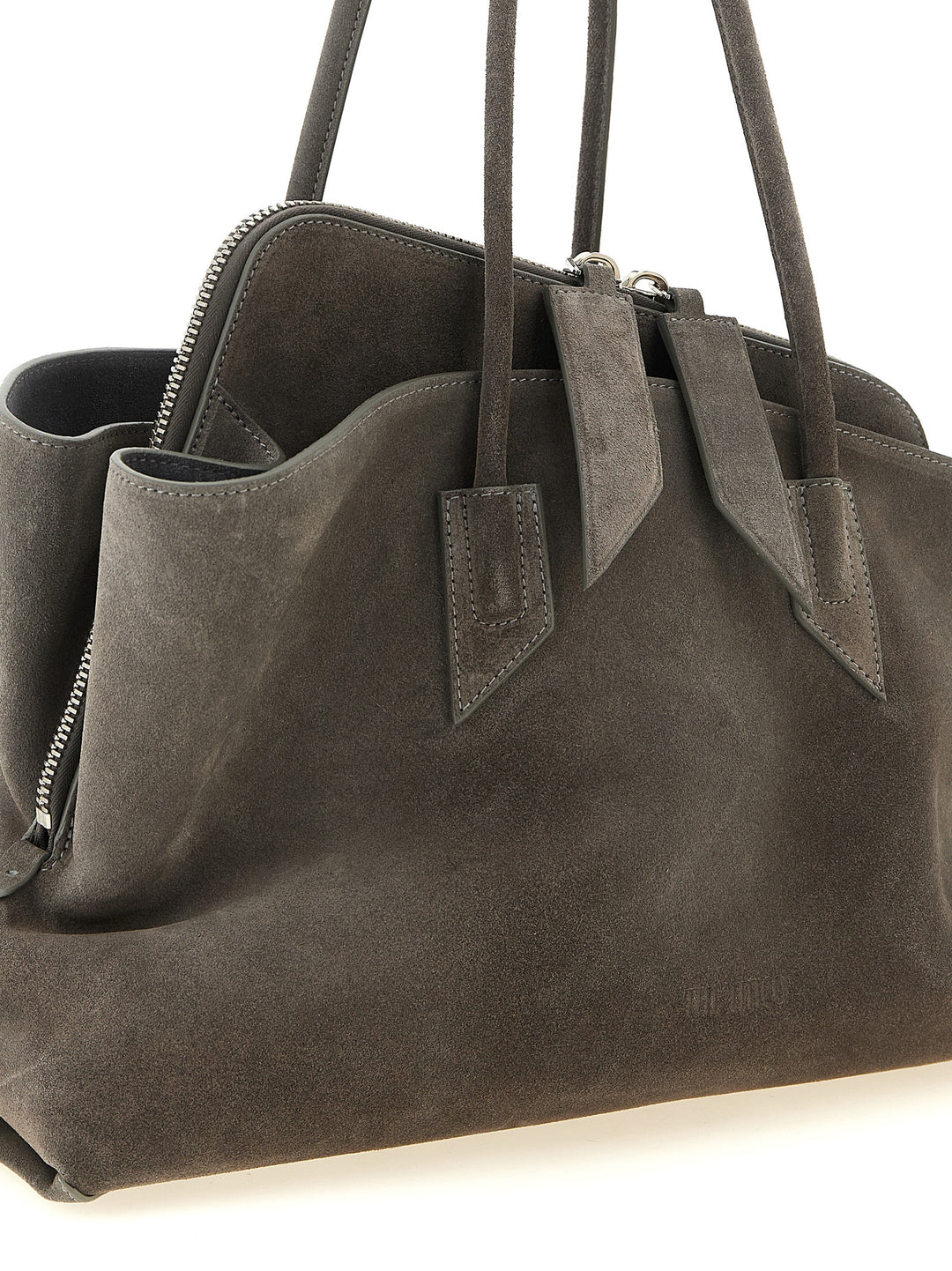 The Attico La Passeggiata Medium Borse a Spalla e Tracolla - Grigio | 5ac86f391a57dcda3561129278311ed8fecd40b5