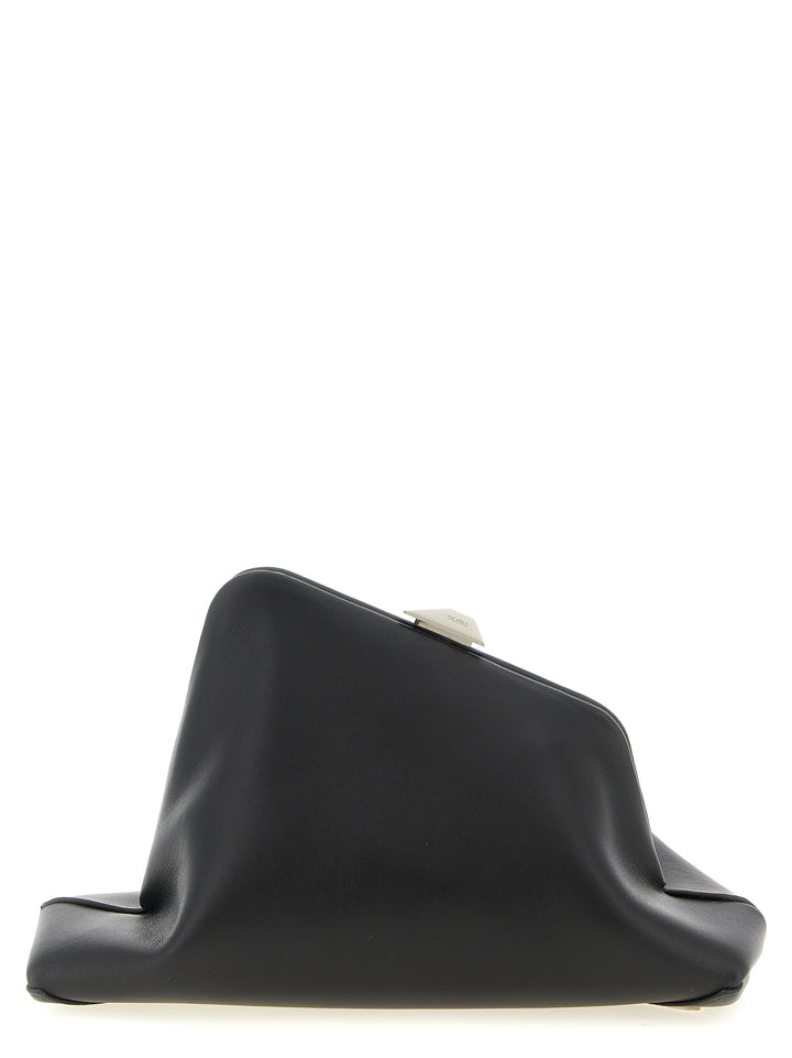 The Attico Day Off Small Clutch - Nero | 7a6ef6e184b98ce5c3d1da3281a2a71c1281407b