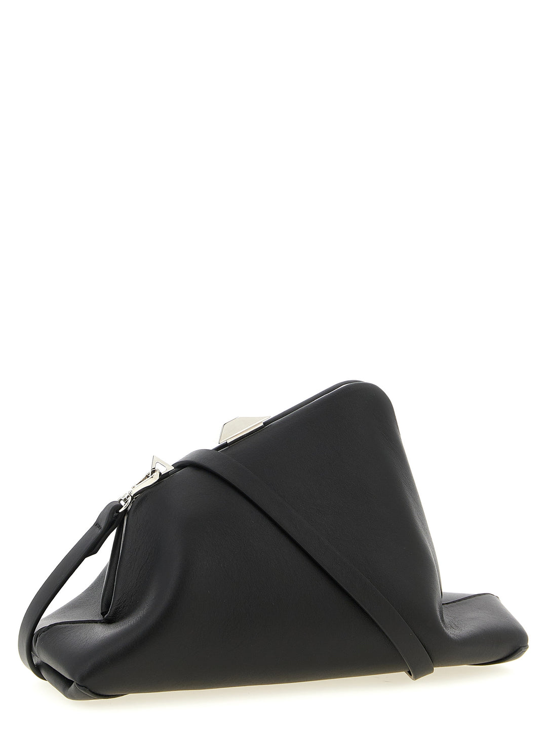 The Attico Day Off Small Clutch - Nero | 2df1eb9c07a552824f5708cfeb94ec9402c60b95