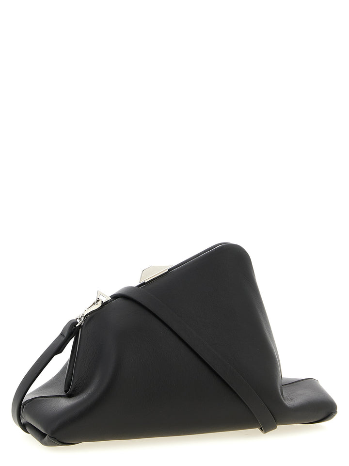 The Attico Day Off Small Clutch - Nero | 2df1eb9c07a552824f5708cfeb94ec9402c60b95