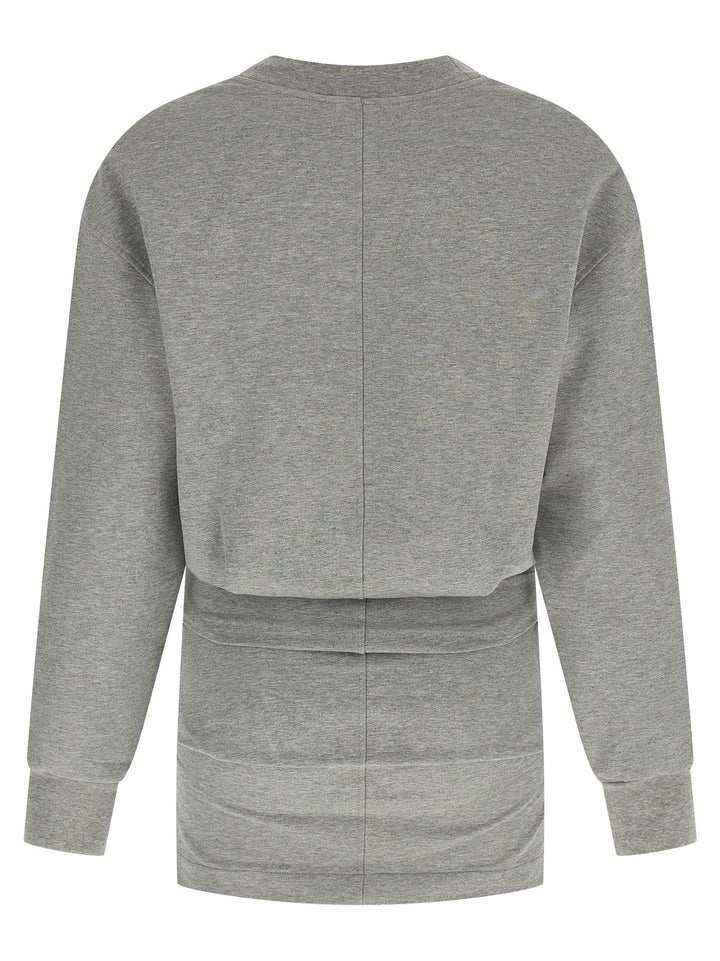 The Attico Draped Mini Dress Abiti - Grigio | fa4dd5c6f905fd528e4c29c176b59134d7e7a78f