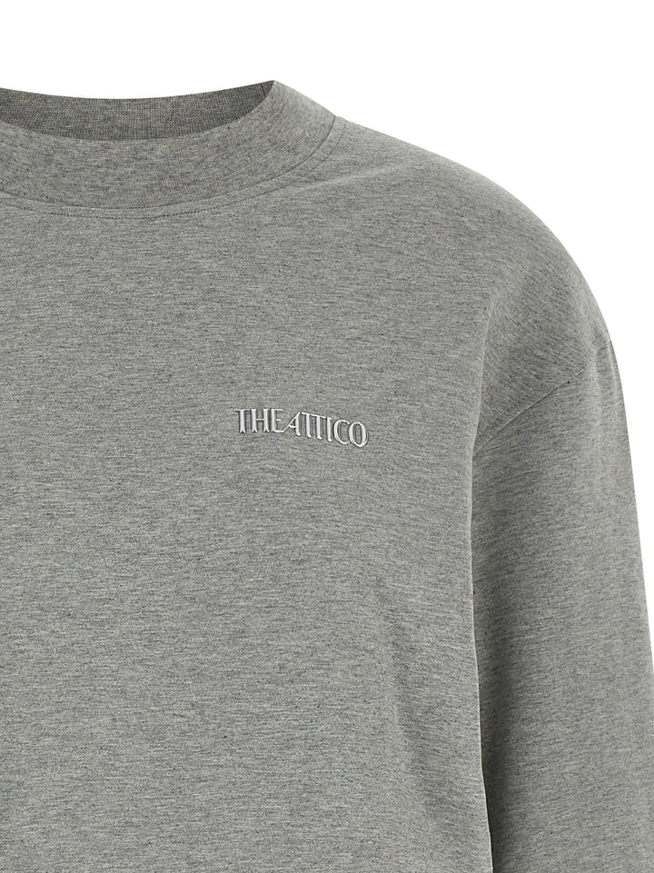 The Attico Draped Mini Dress Abiti - Grigio | 33ab602239315e17f2cea1202f5c1af63d689d60