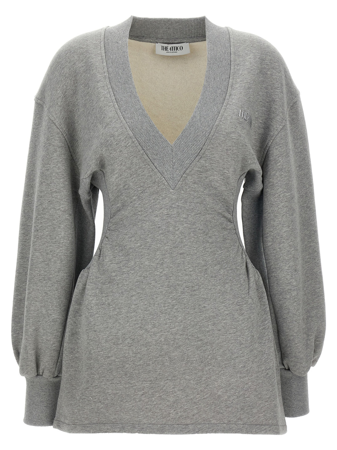 The Attico Sweatshirt Dress Abiti - Grigio | 923a07873274b9cd149c032a4b83920fc0cf9690