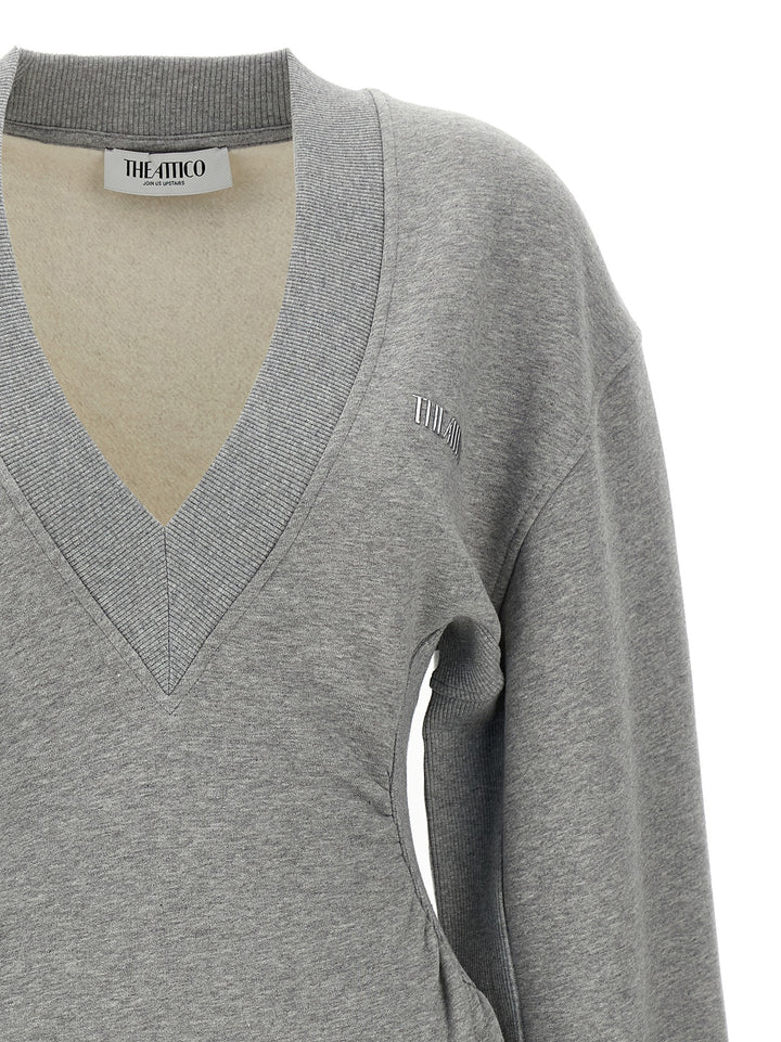 The Attico Sweatshirt Dress Abiti - Grigio | 9dfe54ba6d63f243c4eb38b934ea85be17f75c42