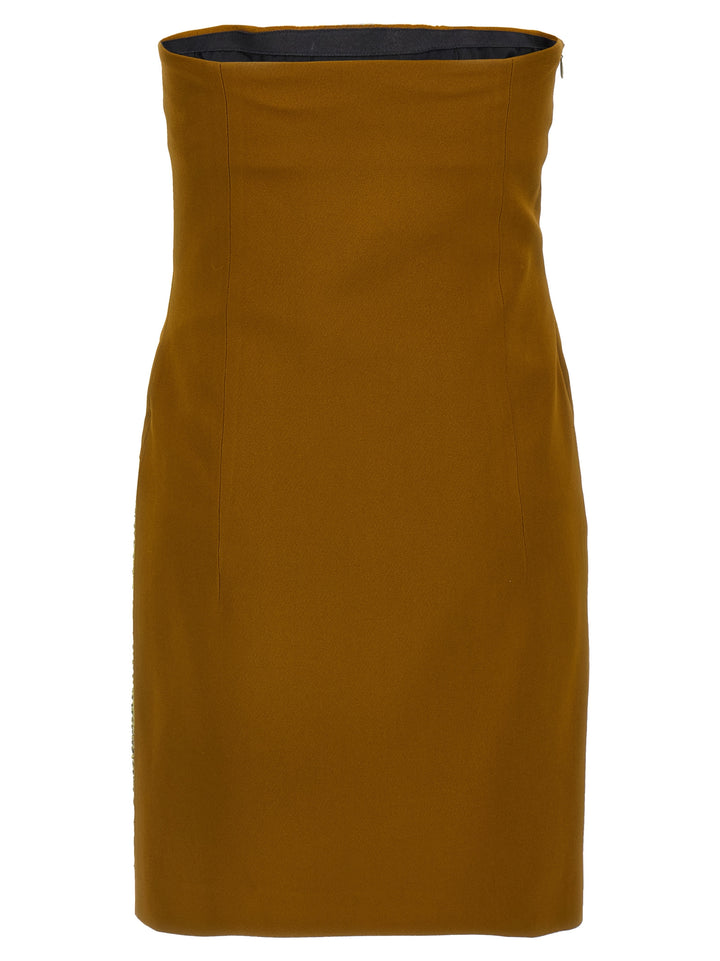 The Attico Sequin Insert Dress Abiti - Verde | 6d412cca6953551cc6b1b2e42f1878f57fa69968