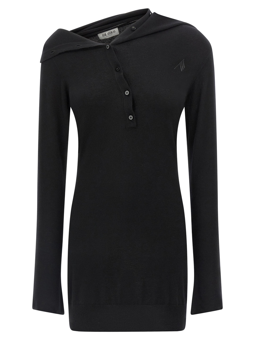 The Attico Cashmere Wool Dress Abiti - Nero | ad22380a1b59e9083752b4b012e9e8622b2252c8