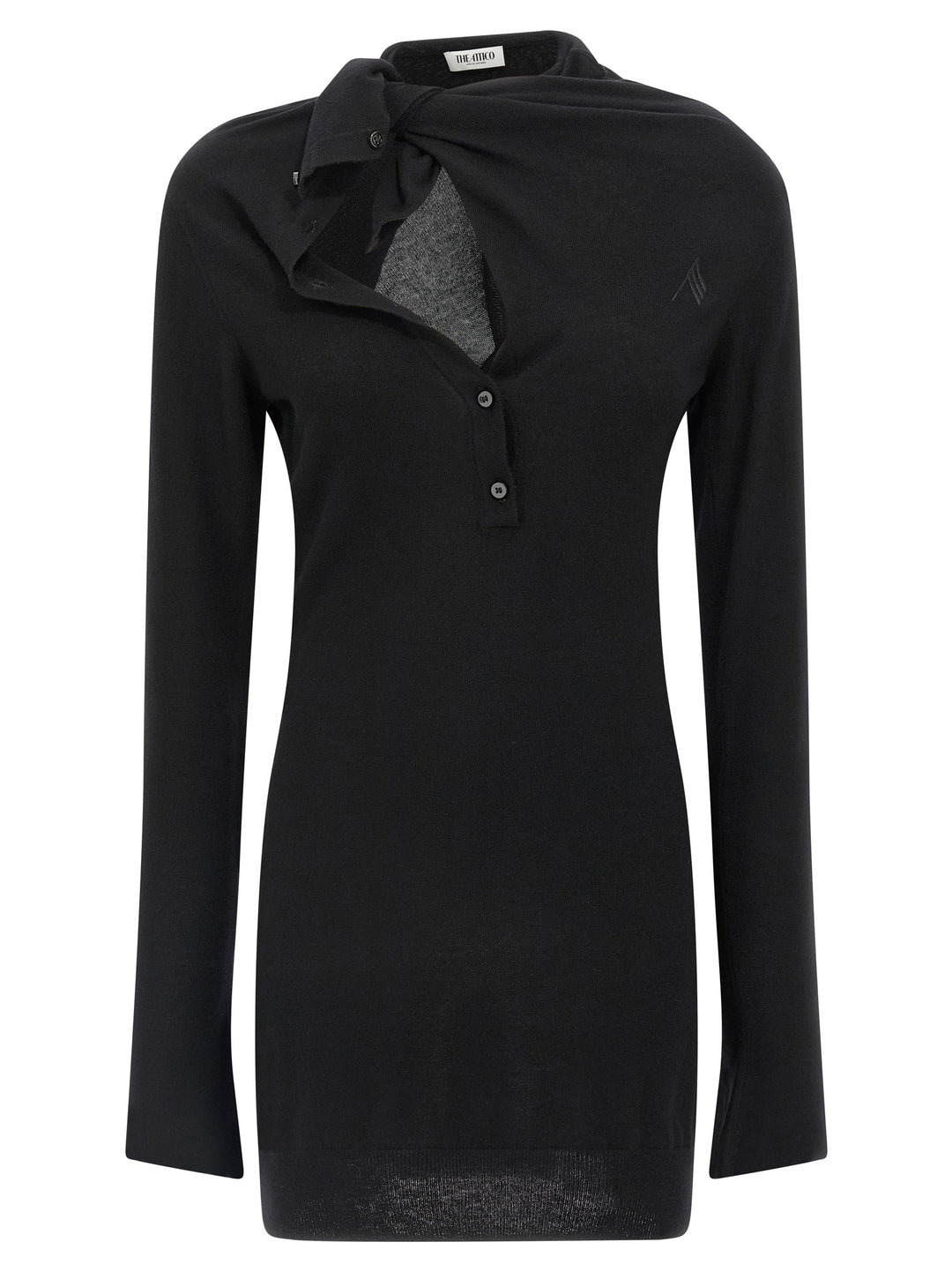 The Attico Cashmere Wool Dress Abiti - Nero | 0ba5890833d36566fc99c684ec9a3fe05c2f509b