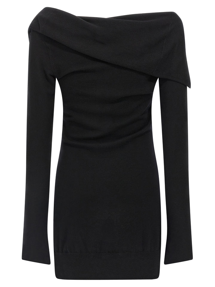 The Attico Cashmere Wool Dress Abiti - Nero | a850f978ae970c5c965b7156cb52531a6883e0c9