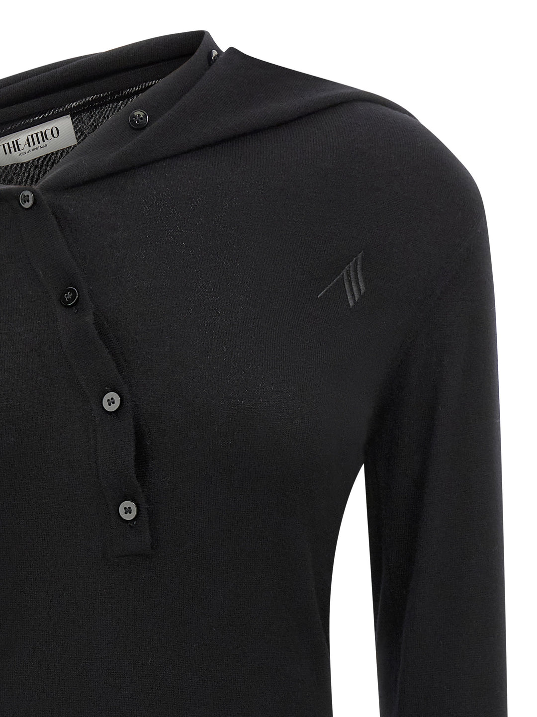 The Attico Cashmere Wool Dress Abiti - Nero | bcb36efd1eeaff177cee128ad4b00bd750b67dd1