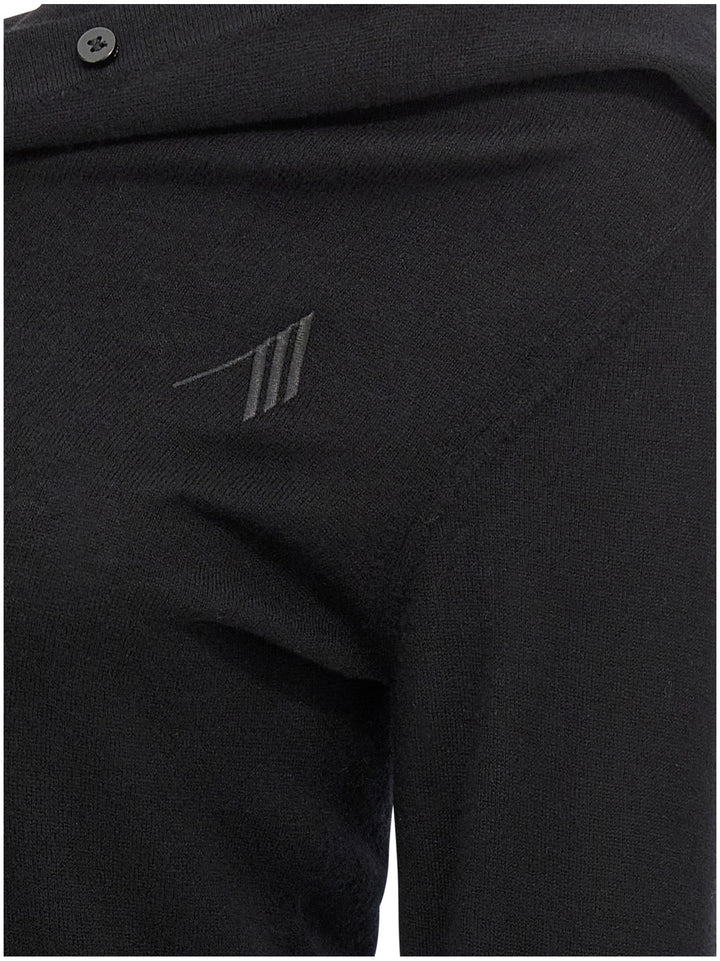 The Attico Cashmere Wool Dress Abiti - Nero | 33544fce10b76722bf0a53bac866d8141e58b749