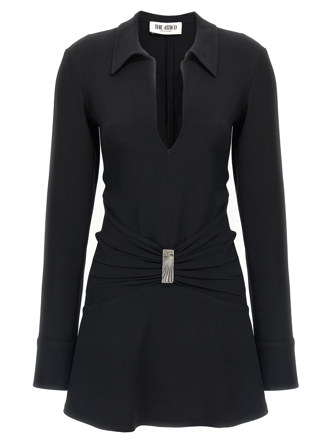 The Attico Mini Polo Dress Abiti - Nero | d13980b220d1cb26356b49b2f4c0742fa20374a5