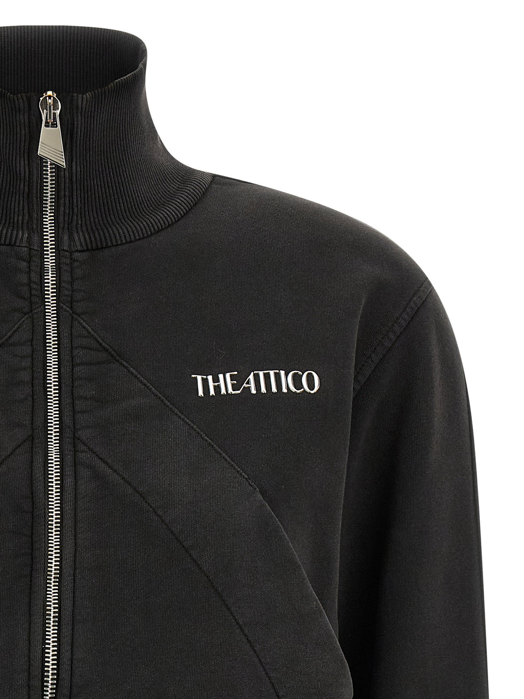 The Attico Zip Felpe - Nero | 8ff2b34ebecef90f90b305d9bc9278b87ae7b316