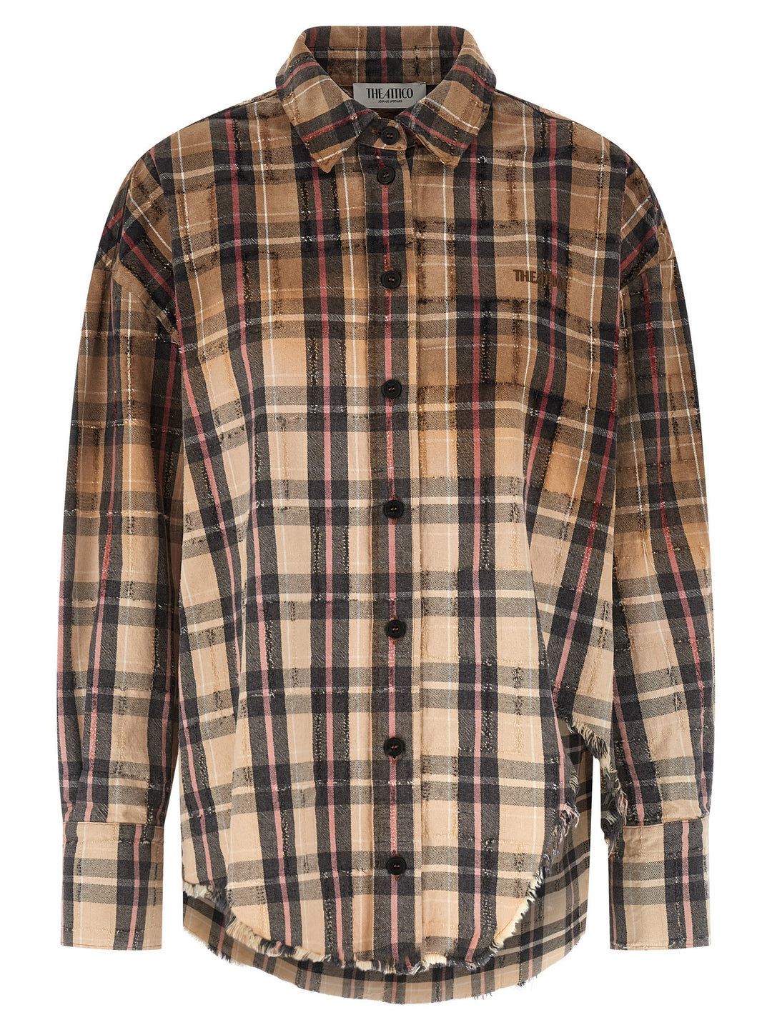 The Attico Check Shirt Camicie - Multicolor | ed070ab7c208b1053abd68317d8fe59477c12e74
