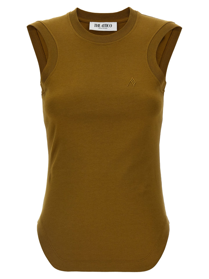 The Attico Reese Top - Verde | af9f364456f912f982908c531d8fbc3801aa145c