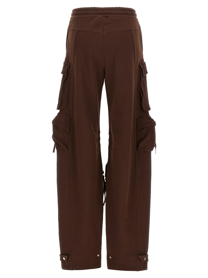 The Attico Long Pant Pantaloni - Marrone | a37fa91271870fe0b0c8668064696f08758faab6