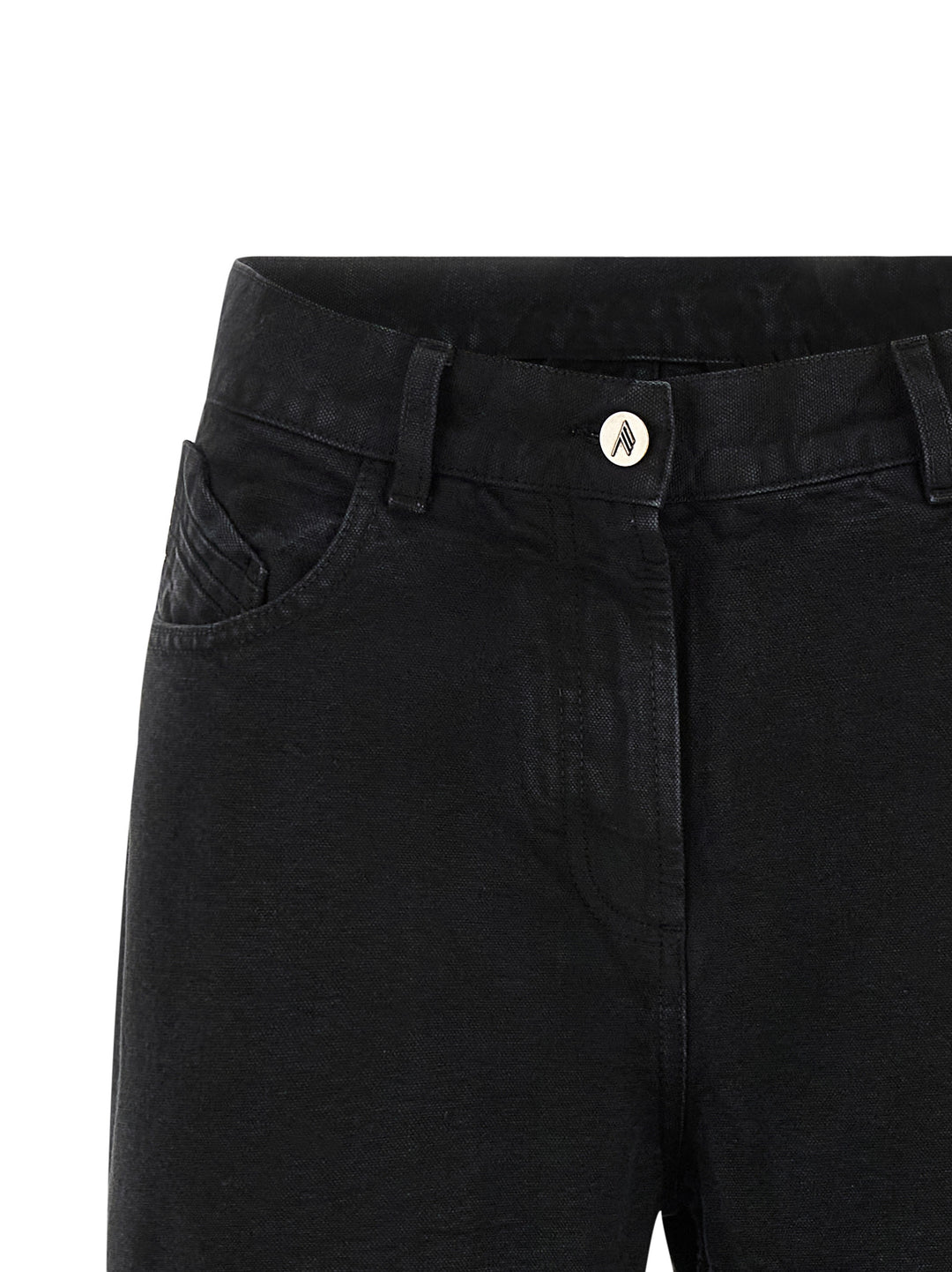 The Attico Cut-Out Jeans - Nero | 0c02654cdc2dd2230f2acb7ea4c5ffe7d12f969b