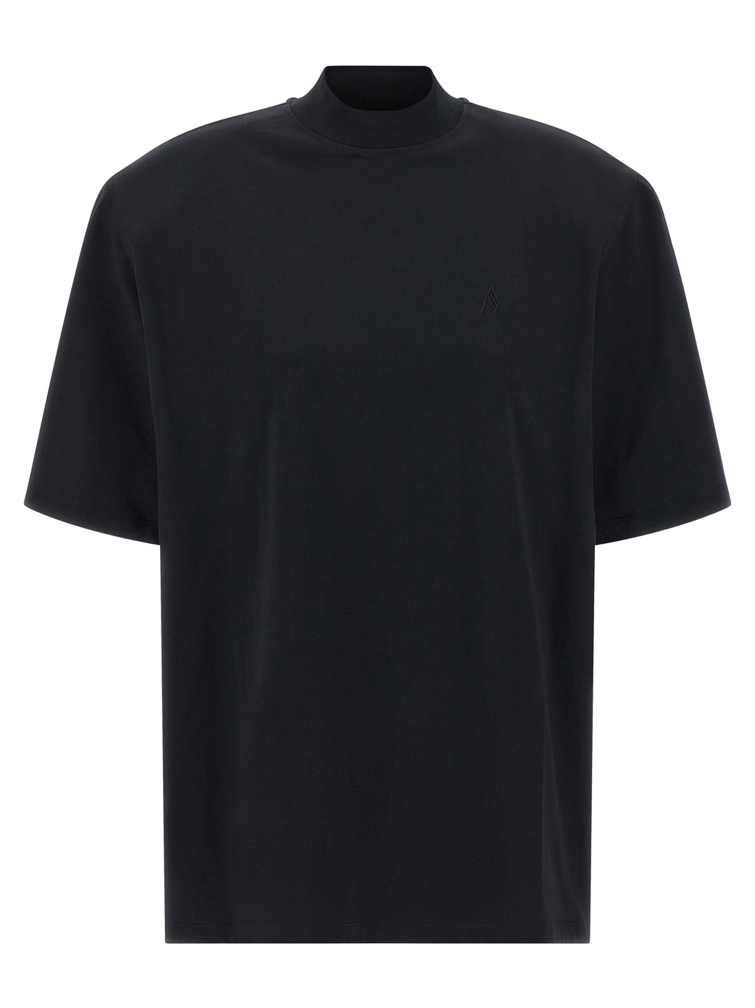 The Attico Maxi Shoulder Strap T shirt - Nero | ef6147a45c2c563eff088e8dc4da8439c6b3bc83