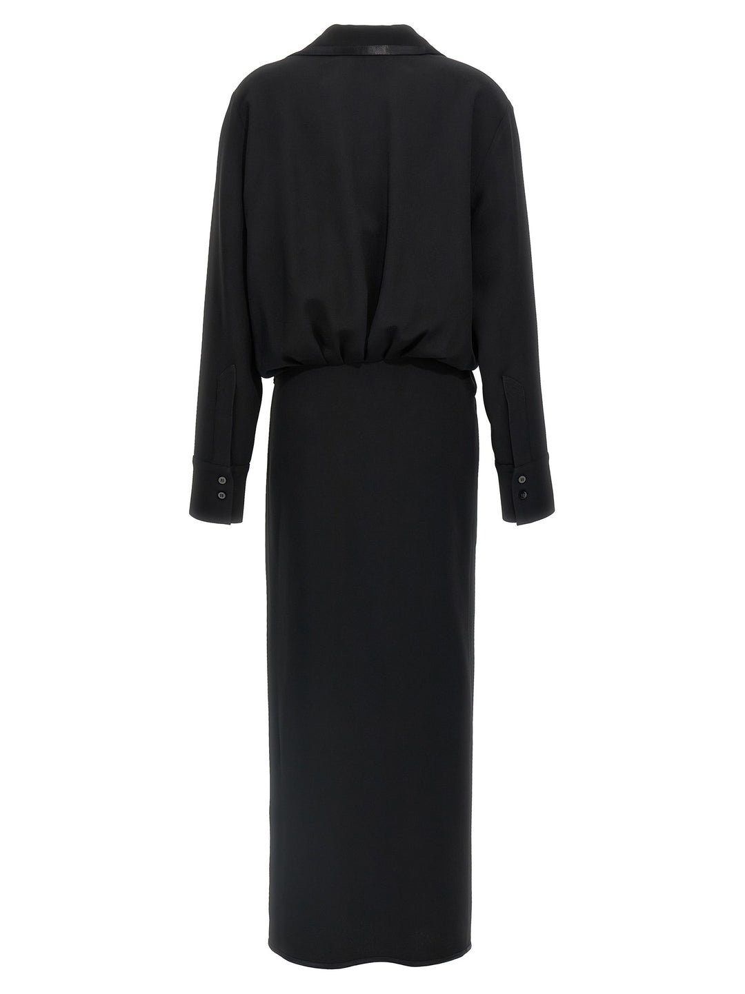 The Attico Wrap Dress Abiti - Nero | 066d753e94ecf2d2f108d6b242dccbe2f6fabbac