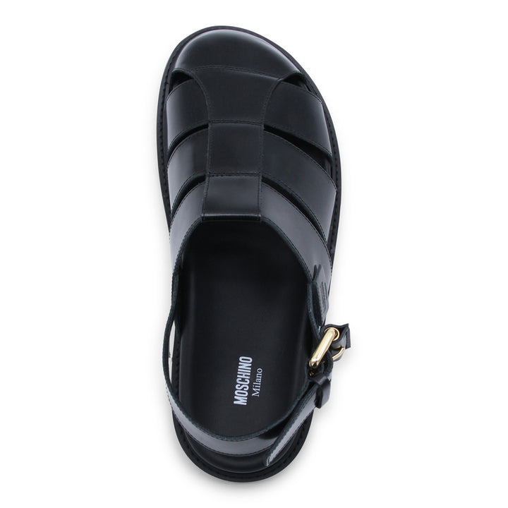 Moschino Sandals - BLACK | 88ffc8393ea781e3ca3fc4fc126714866038cfa1