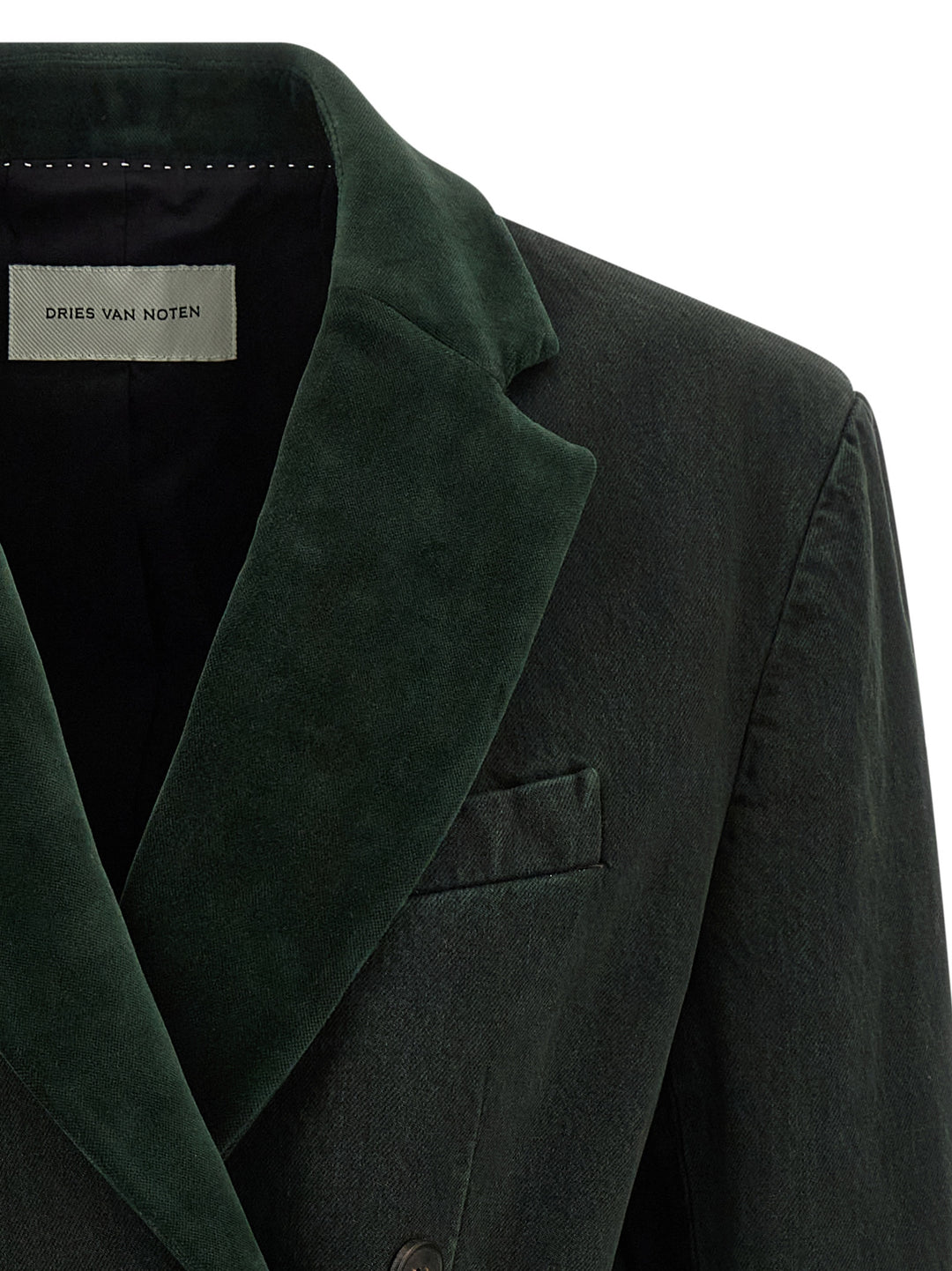 Dries Van Noten  Befya BlazerS - Verde | 3074f1561a4b1f2713c2353325b59378f5b14d1f