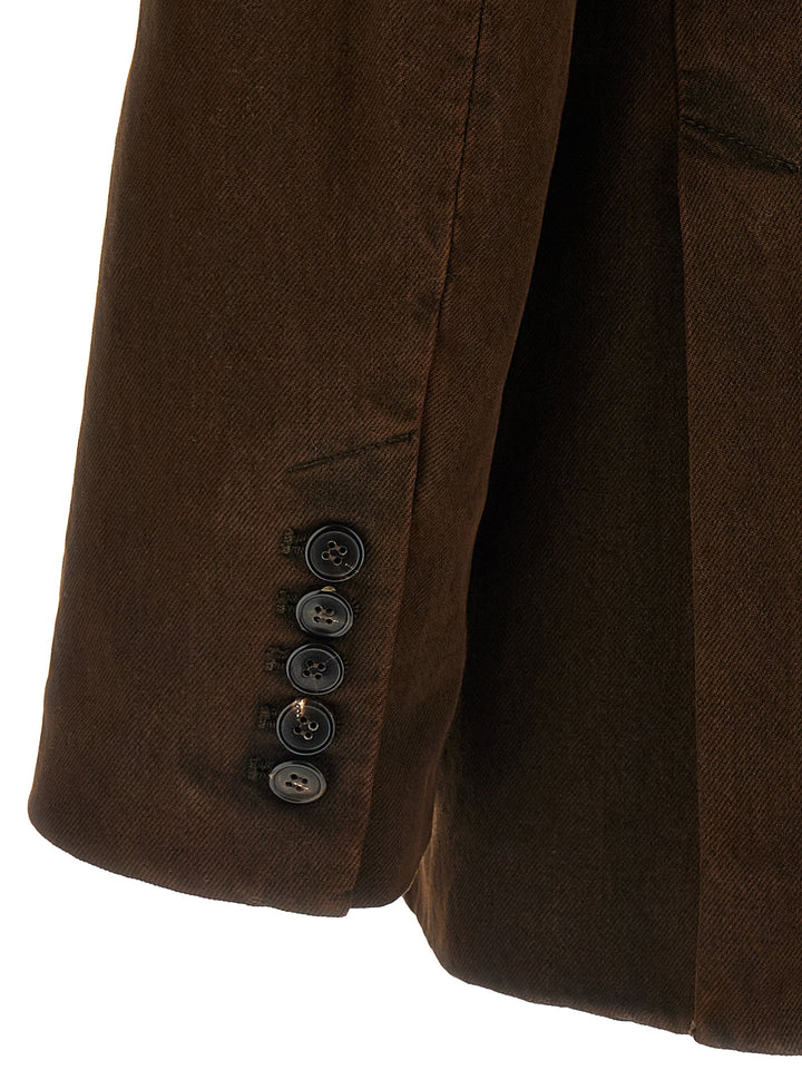 Dries Van Noten  Befya BlazerS - Marrone | dfa5053d11972a9e2e310041dd0ee8b83dce2117