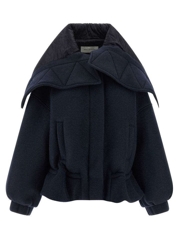 Dries Van Noten  Villa Puffer Jackets - Blu | 520c091684c2ed2365f4270f324cbb2580644b21
