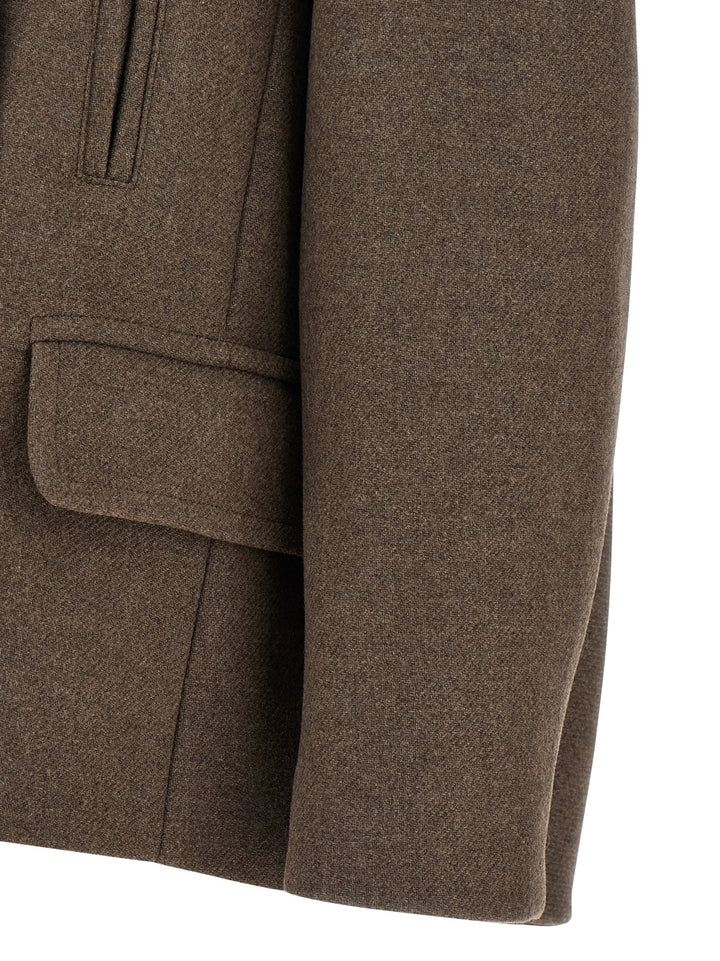 Dries Van Noten  Vafel Trench e Impermeabili - Marrone | 4b9236bbb378636a184007161ac35d43aed156cf