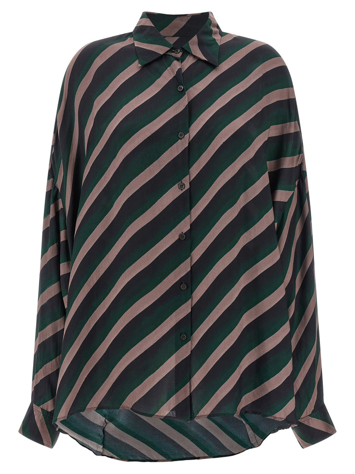 Dries Van Noten  Casia Camicie - Verde | e75893376c82ae0958a78aac5cdbab55234b3f88