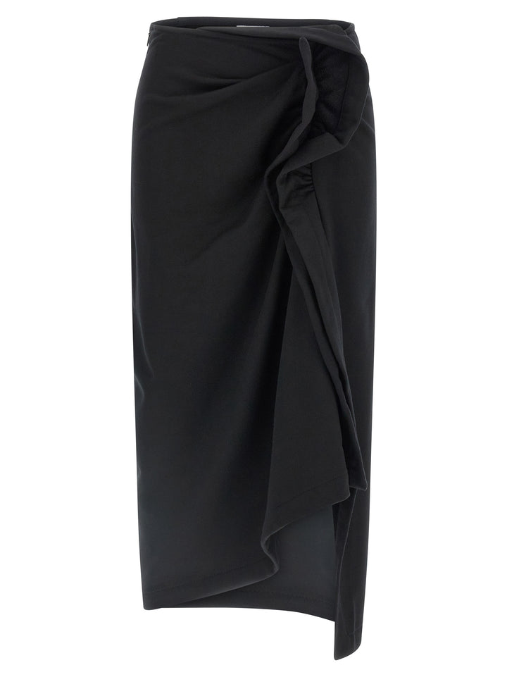 Dries Van Noten  Hanam Gonne - Nero | 846fc228be547ce5046f4b1b827a83c52f746225