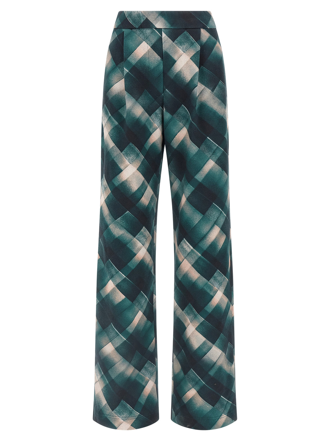 Dries Van Noten  Hartia Tris Pantaloni - Verde | d77ec9ca2afe5223e45bb14ce5362d2c6401e794