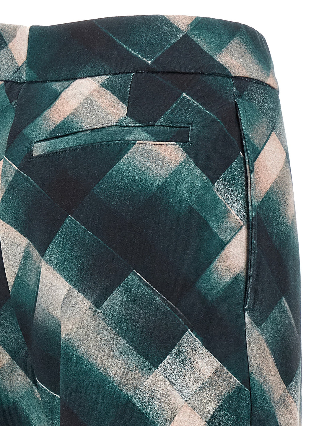 Dries Van Noten  Hartia Tris Pantaloni - Verde | 242fa998047ec8a7a9aaec92ad2ad0c08e30274d