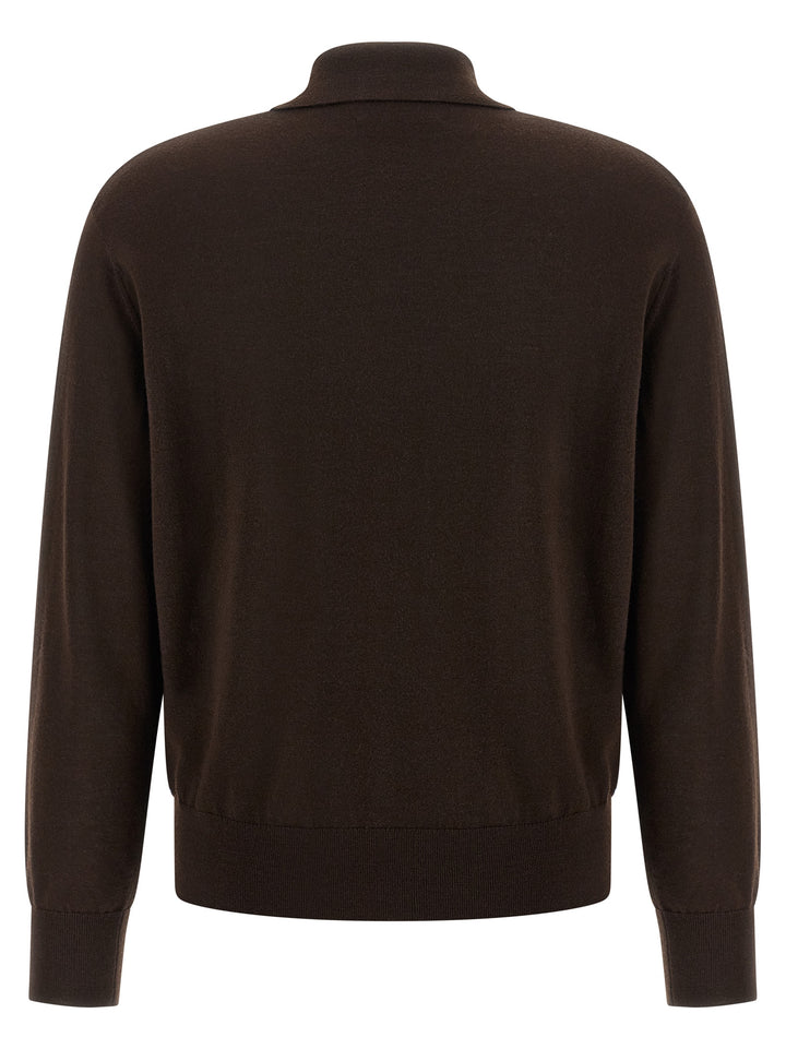 Dries Van Noten  Tuno Polo - Marrone | b6c2c6e5b15a87289d8ca807250c846a05f962d0