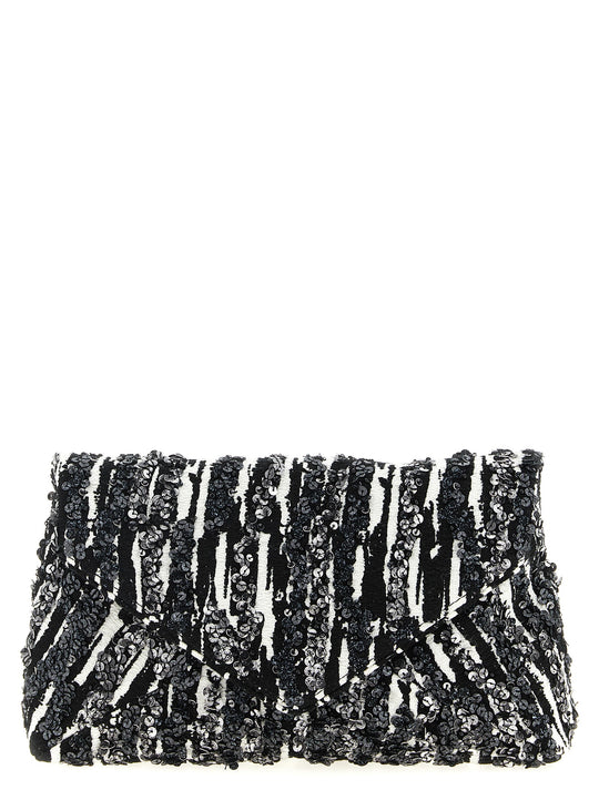 W.L. Clutch Bianco/Nero