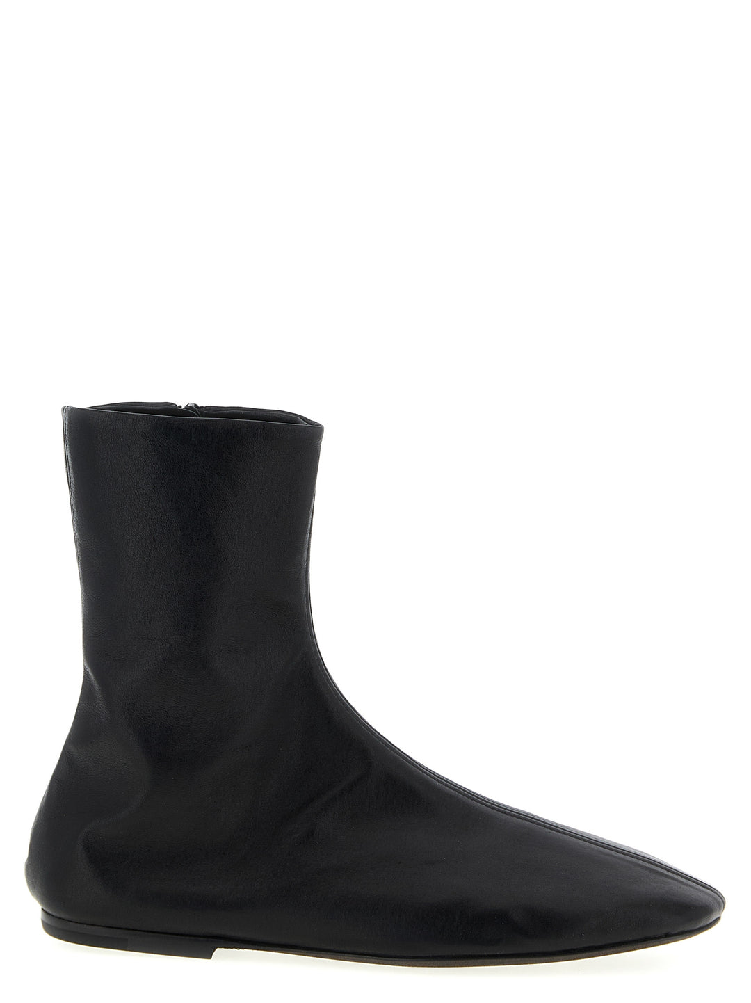 Dries Van Noten  Leather Ankle Boots Stivali e Stivaletti - Nero | 2eb3d7ccd88b180e9e5ccf8957d54b4f62b64586