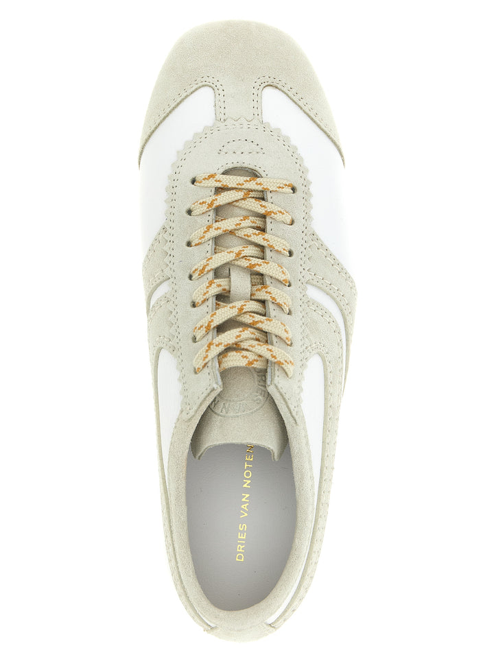 Dries Van Noten  Suede Sneakers - Grigio | 9d404b5ab7f63de570ab44534bfca4023be6abc0