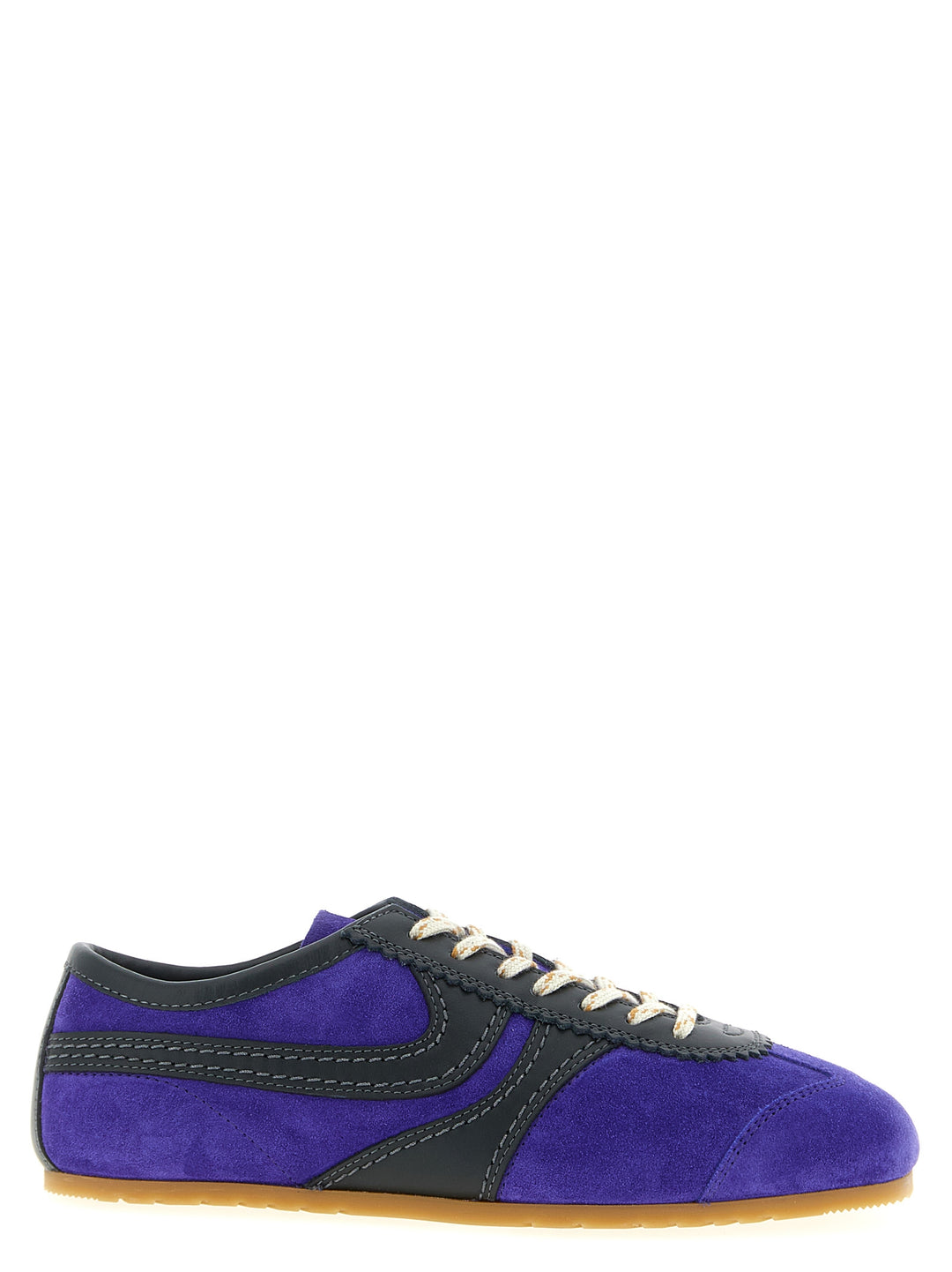 Dries Van Noten  Suede Sneakers - Viola | 262a4dde123b9a79f0b82f9af75c6fa97f02fbe4