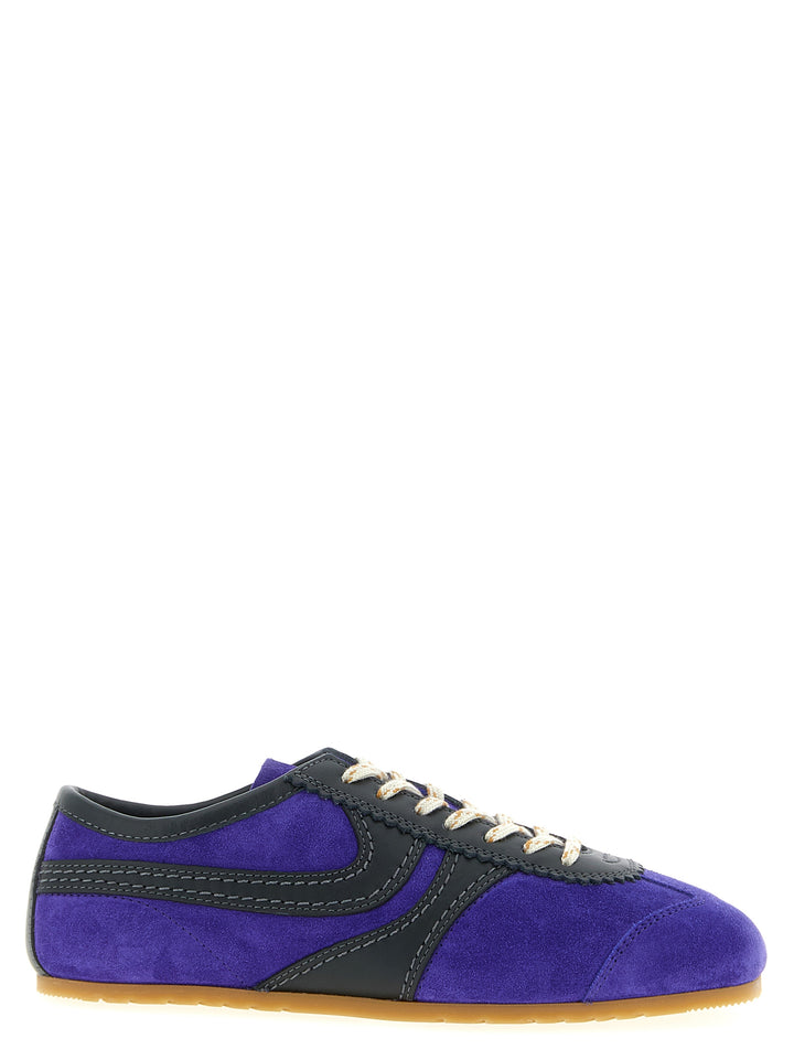 Dries Van Noten  Suede Sneakers - Viola | 262a4dde123b9a79f0b82f9af75c6fa97f02fbe4
