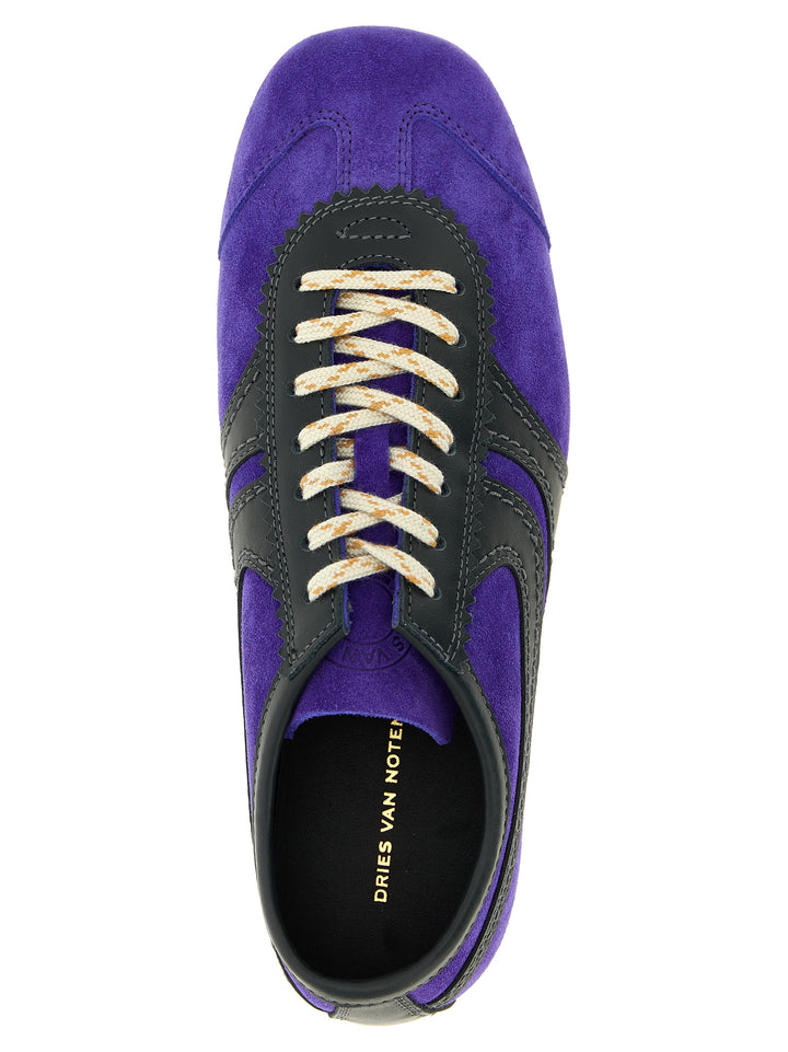 Dries Van Noten  Suede Sneakers - Viola | fb44c680428b575e10f08a9a7e4e1d0238636283