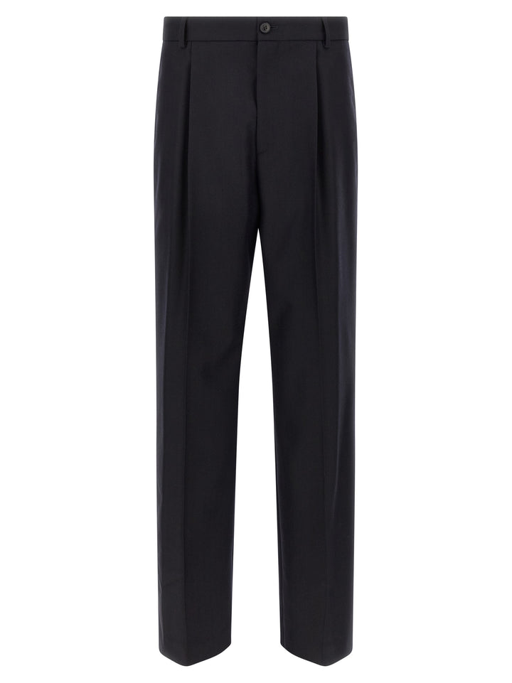 Dries Van Noten  Penrud Pantaloni - Blu | a934f746ee9a74d22c8fe3a9aca3ff4ae9f4abee