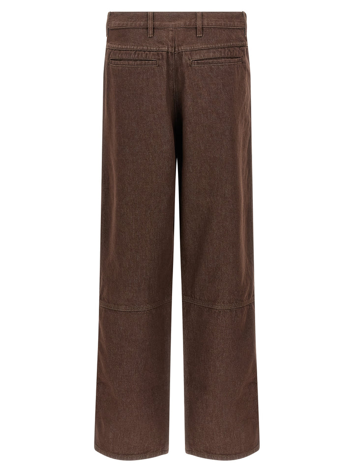 Dries Van Noten  Pexior Jeans - Marrone | f7e8af155735f58017dad70fe1721d5ad054894a
