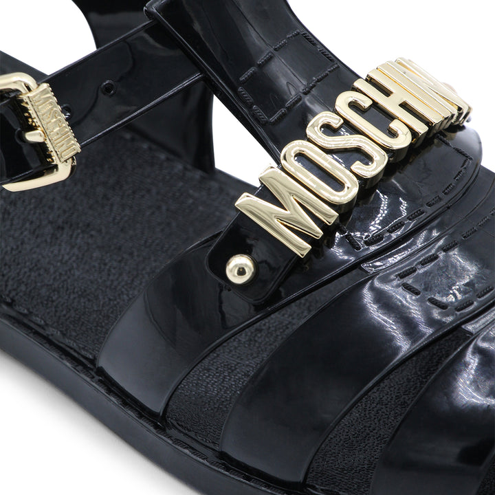 Moschino Sandals - BLACK | 8464cb73f298c932b98aca986dbfb1f28fb11cfc