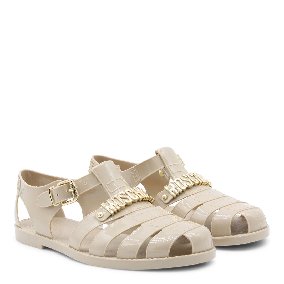 Moschino Sandals - BEIGE | ce94f7d8b98640eaef5911a09fff004eac16d0de