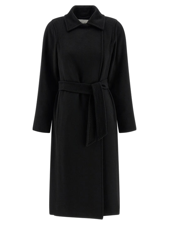 Manuela Icon Coat Trench E Impermeabili Nero