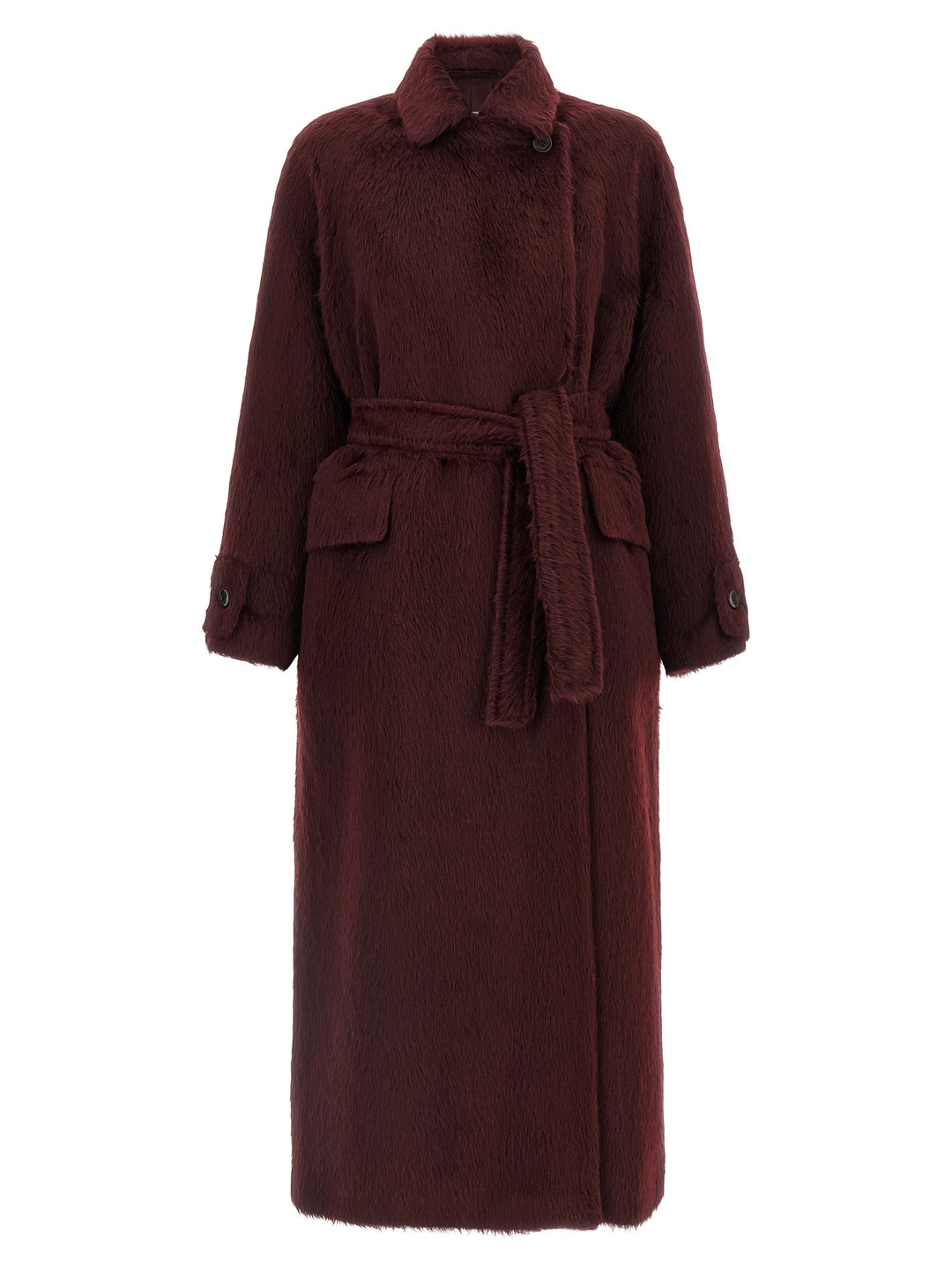 Max Mara Albata1234 Trench e Impermeabili - Bordeaux | 4eae280faf1041dabac14d1266a54ee7b1e3c815