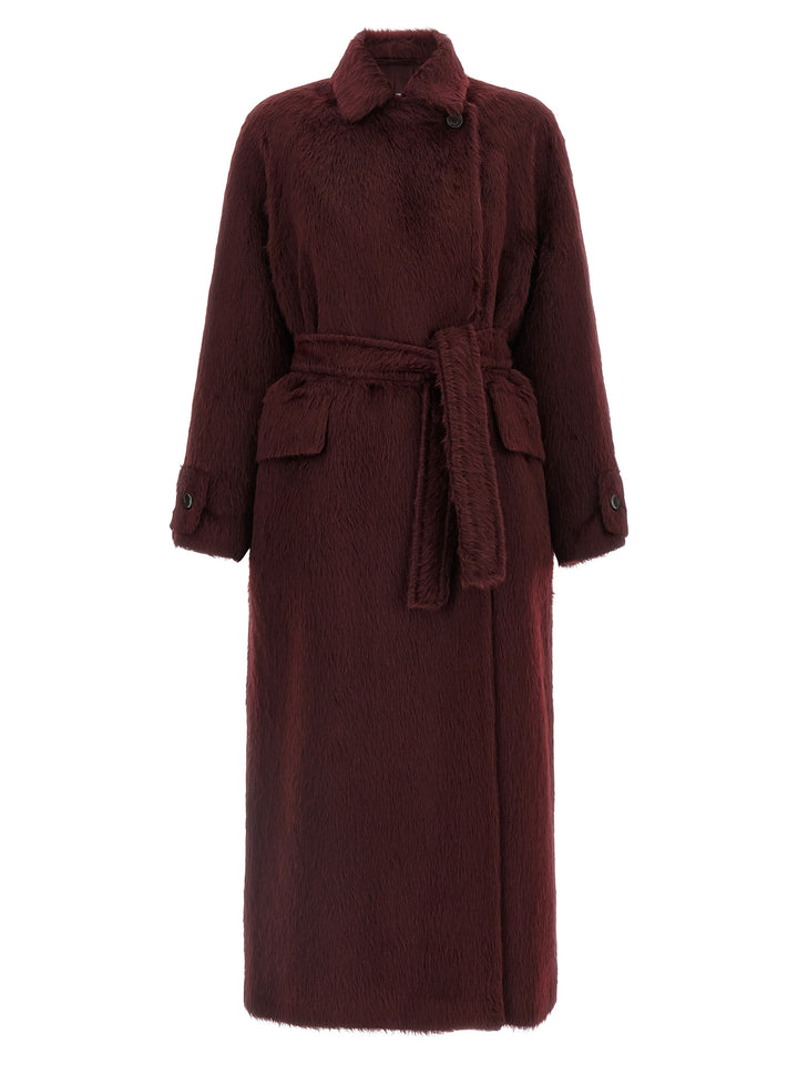 Max Mara Albata1234 Trench e Impermeabili - Bordeaux | 4eae280faf1041dabac14d1266a54ee7b1e3c815