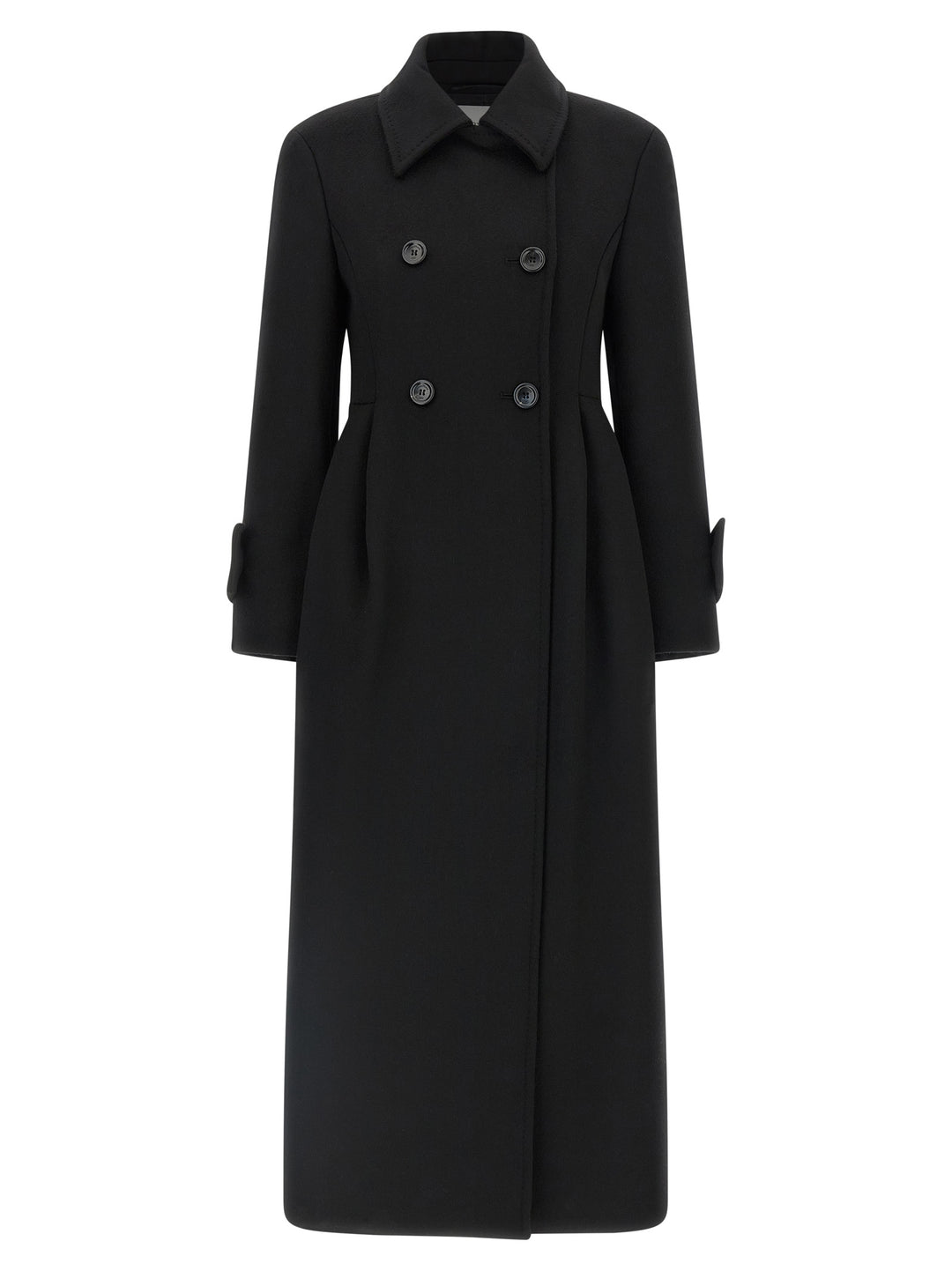 Max Mara Beati1234 Trench e Impermeabili - Nero | 78ab5f0aee4e21a872d0648ebc61f80a367447bd