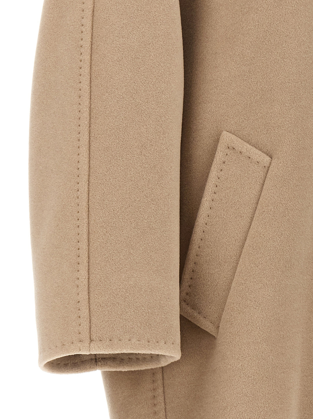 Max Mara Rebus - 101801 Icon Coat Trench e Impermeabili - Beige | 417f0abb47eed01bd44642fa6bae8955870bc310