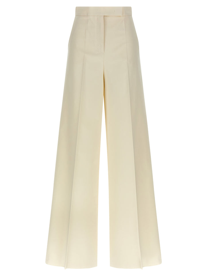 Max Mara Finish Pantaloni - Bianco | 953adf952be592a088c8b4ae44e60e2ee72ab86f