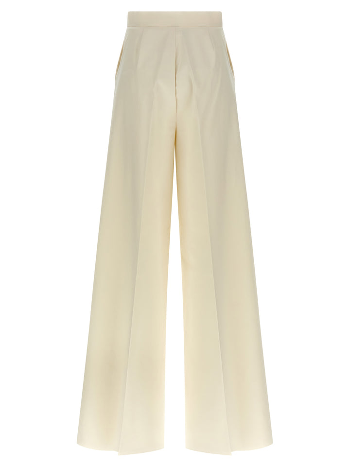 Max Mara Finish Pantaloni - Bianco | 64f29e97a198347c75ffff2b7403241199e5a47f