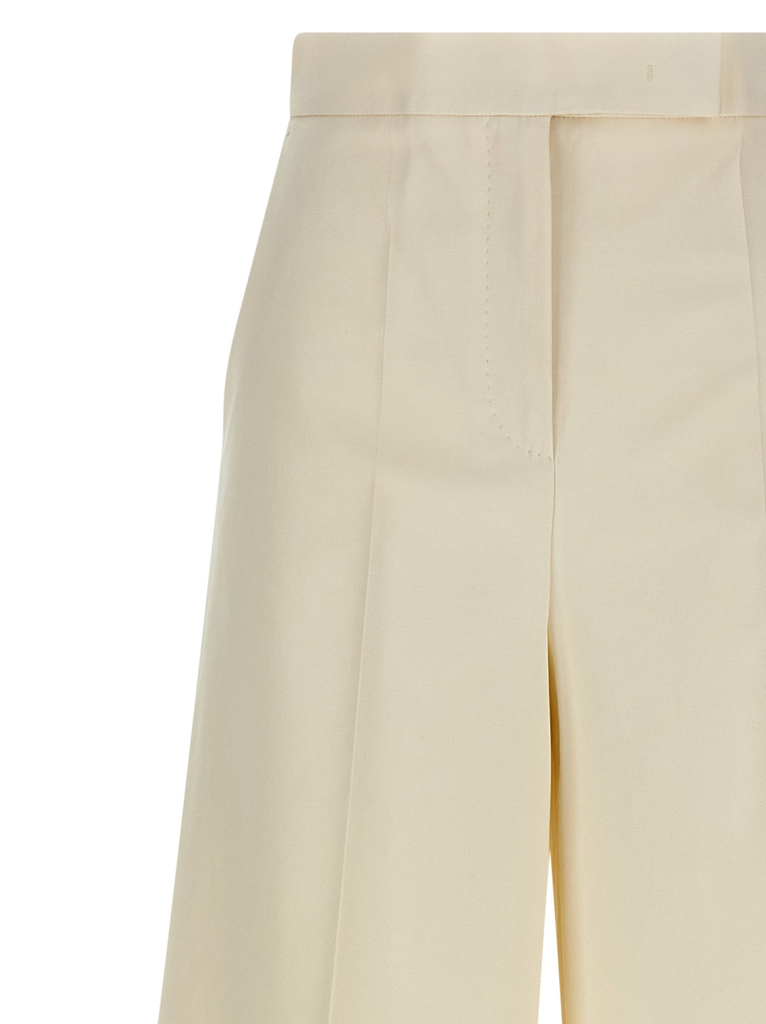 Max Mara Finish Pantaloni - Bianco | b67c4775eafe19494ff3df55802a848e08f9efdc